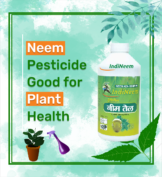 IndiNeem Oil 1500 PPM Neem Oil for Plant | Water Soluble | Neem Oil for Plants Insects Spray | Effective Pesticide for Gardens Crops | Good for Plant Heath