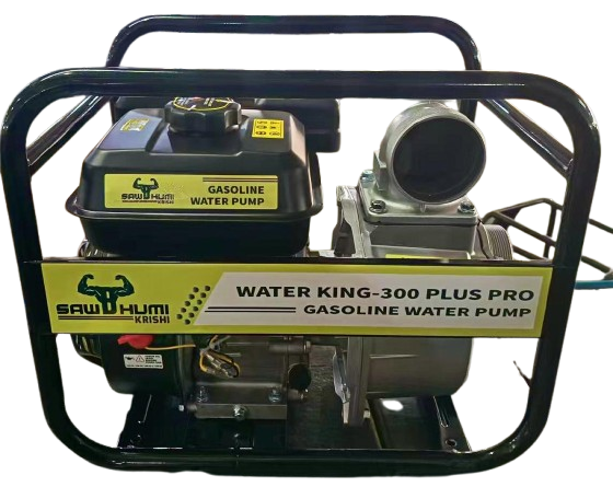 SAWBHUMI KRISHI-WK-300 PLUS Water Pump 3 Inch Outlet 7 HP Powerful Petrol Engine 4 Stroke Maximum Discharge 1000-1200 liters/min, RPM 3600 | For Irrigation Agriculture Farming