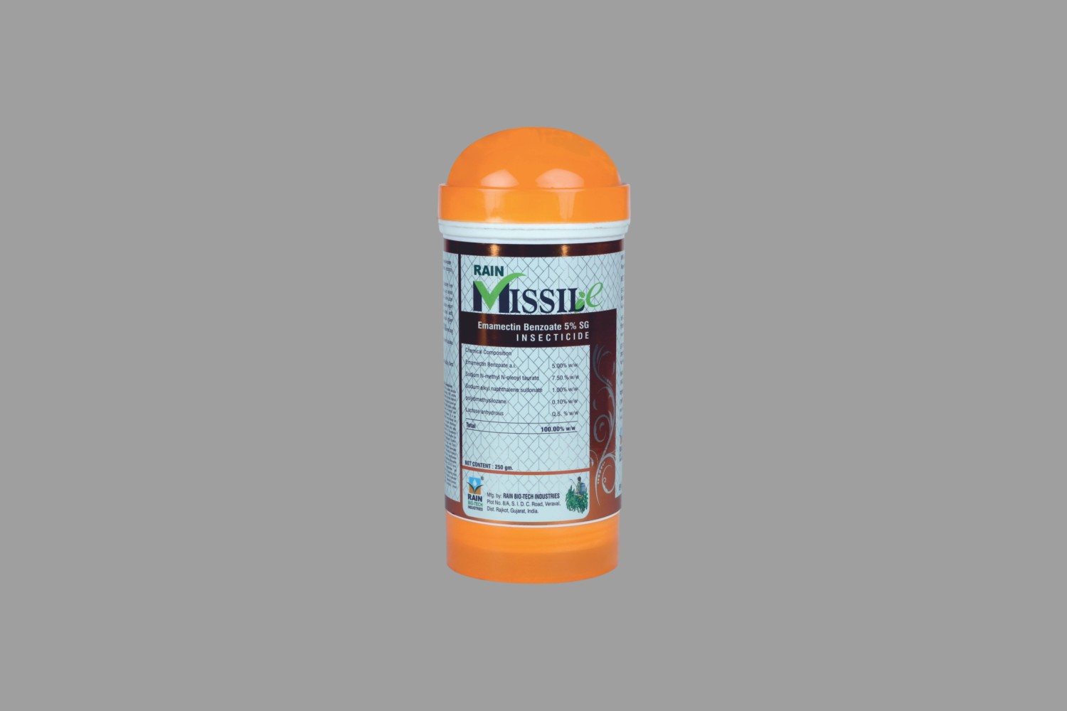 RAIN MISSILE Emamectin Benzoate 5% SG Insecticide (1 Litre)