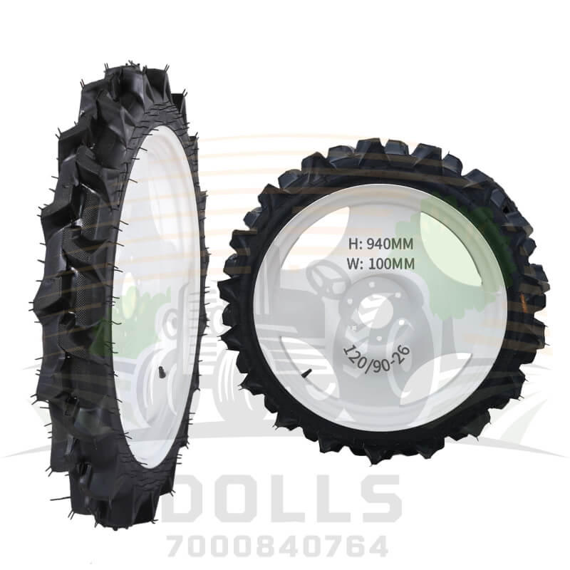Dolls Pneumatic Rice Transplanter Tractor Wheel Size - Front Size Front (940*100MM) Back (1570*120MM) Dolls Pneumatic Rice Transplanter Tractor Wheel Size - Front Size Front (940*100MM) Back (1570*120MM)