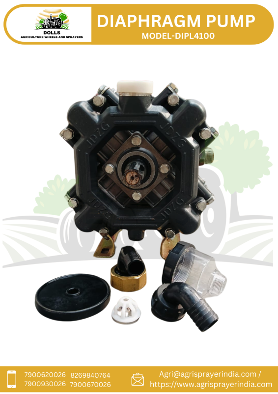 4 piston diaphragm pump