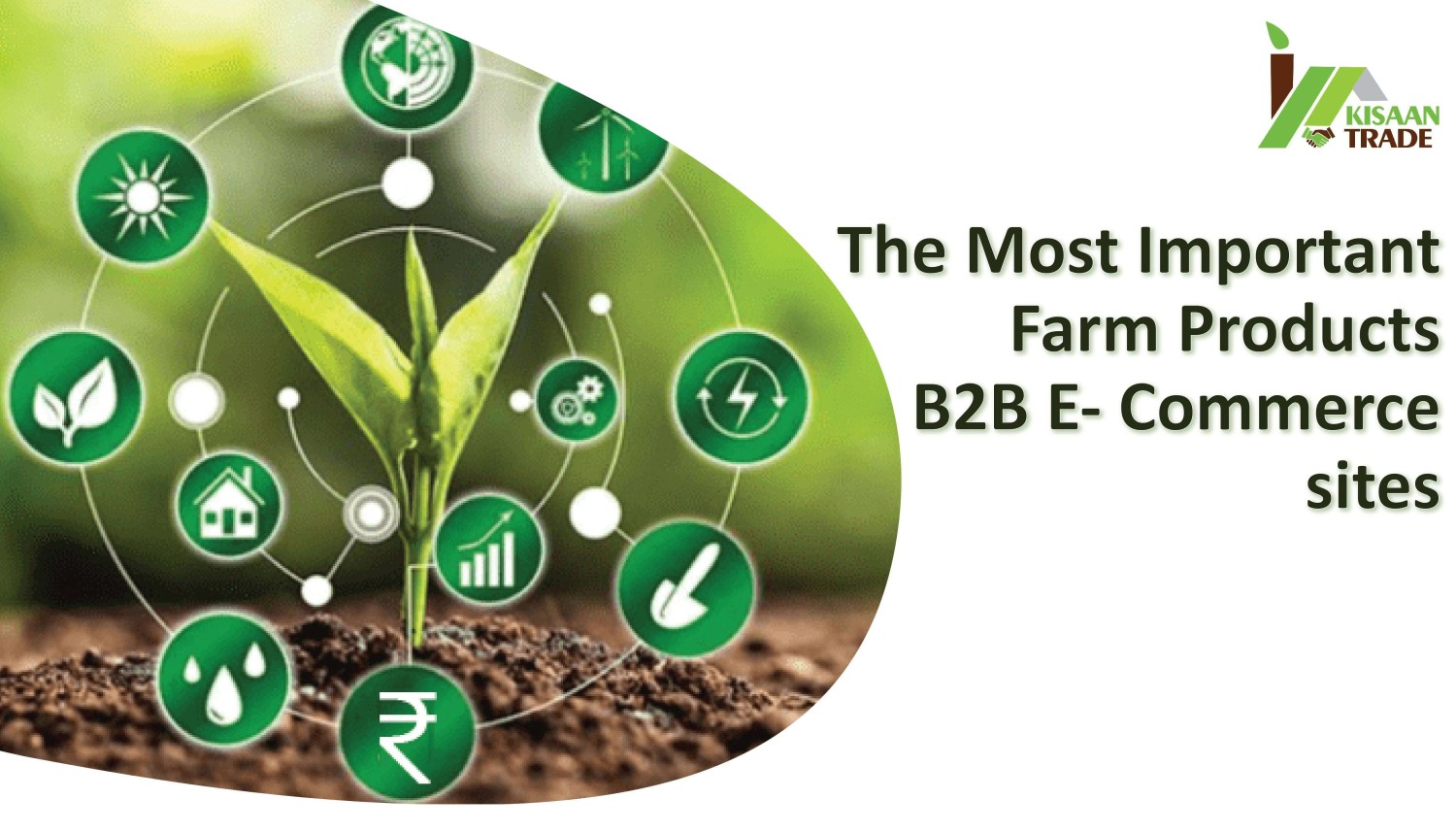 The most important farm products B2B ecommerce sites