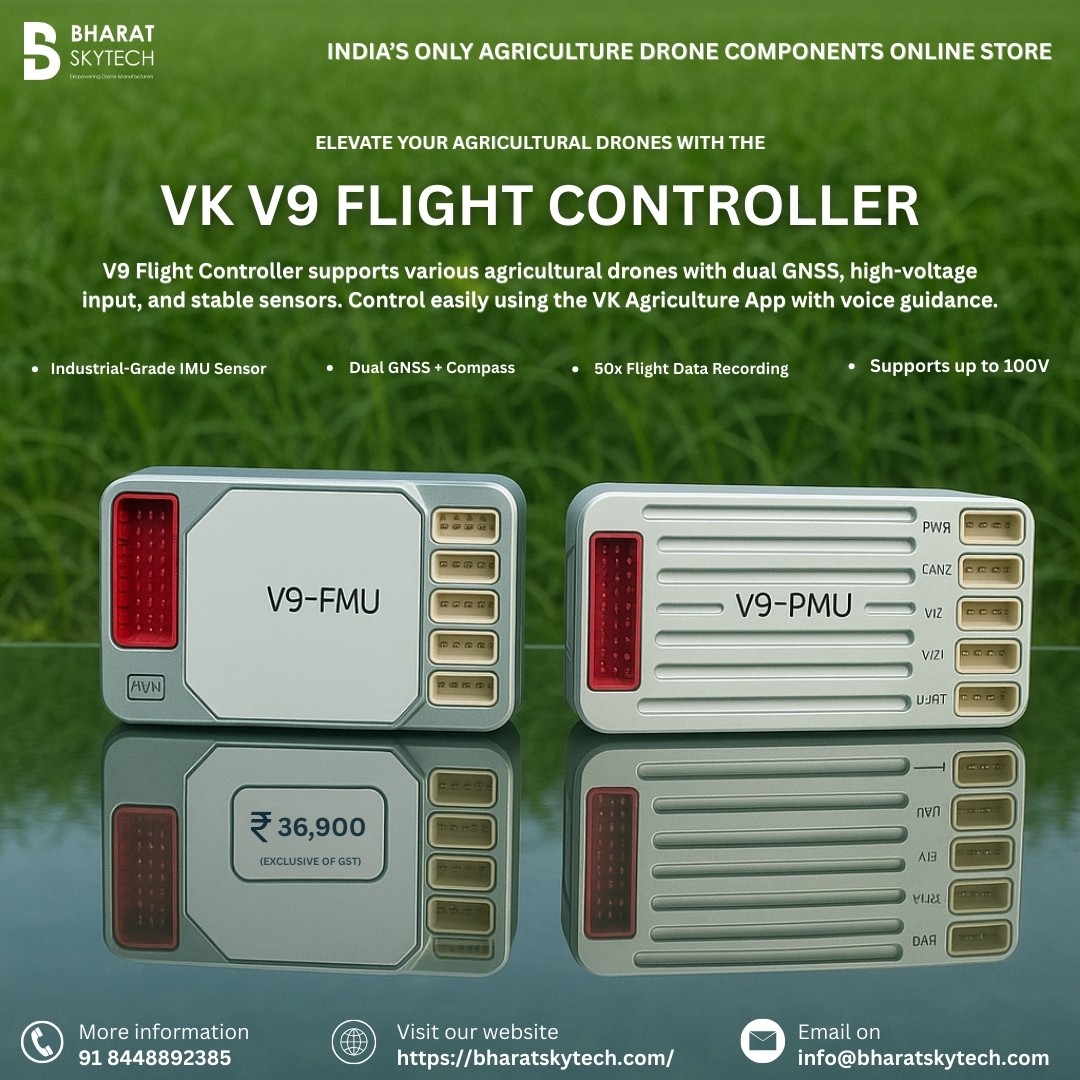 VK V9 Flight Controller with GPS Flight Control System for Agriculture Drones VK V9 Flight Controller with GPS Flight Control System for Agriculture Drones