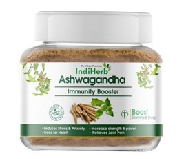 IndiHerb Herbal Ashwagandha Powder (50 Gm) - Good for Height Growth, Power, Energy, Immunity Booster, Vitality & Stamina