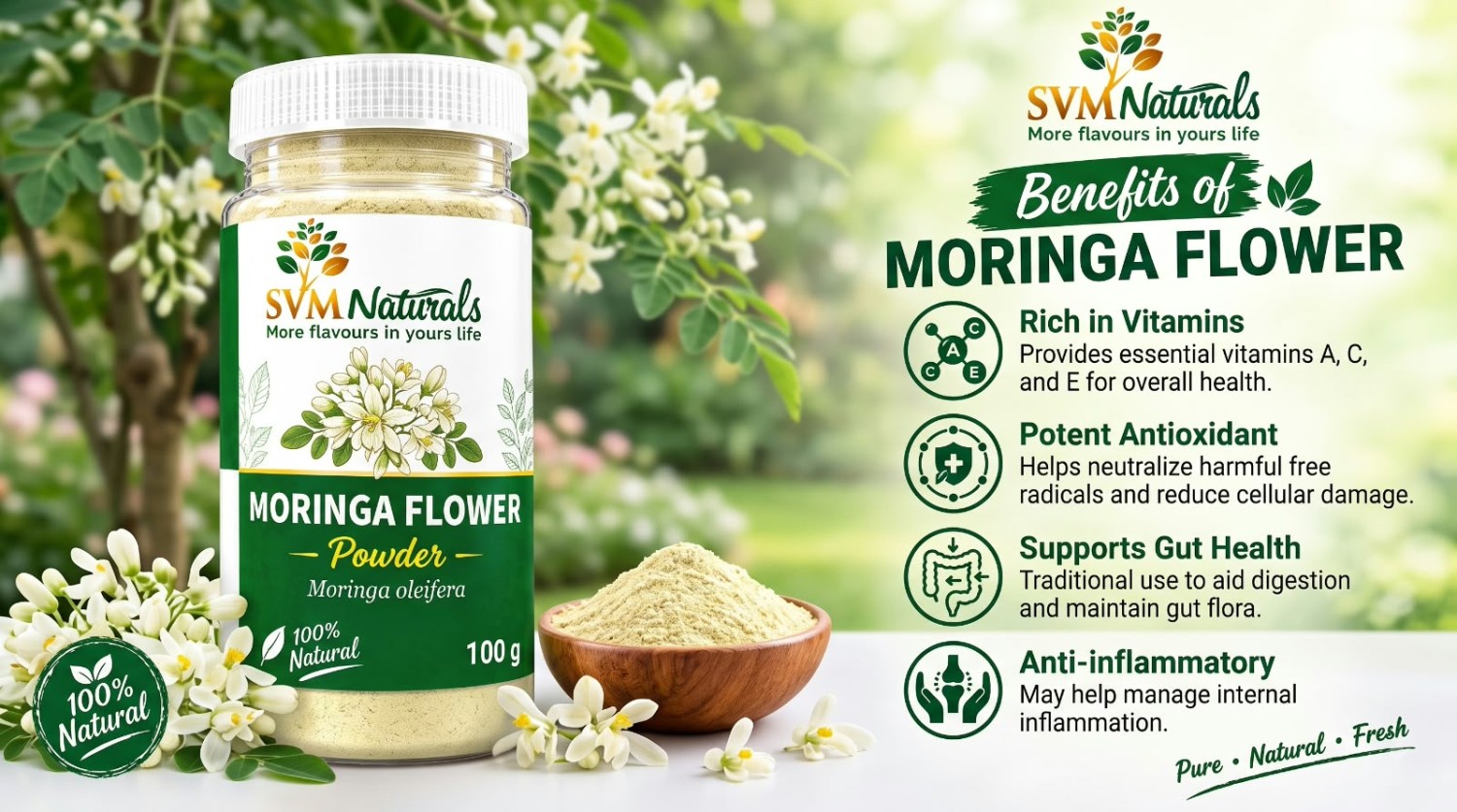 Moringa Flower Powder