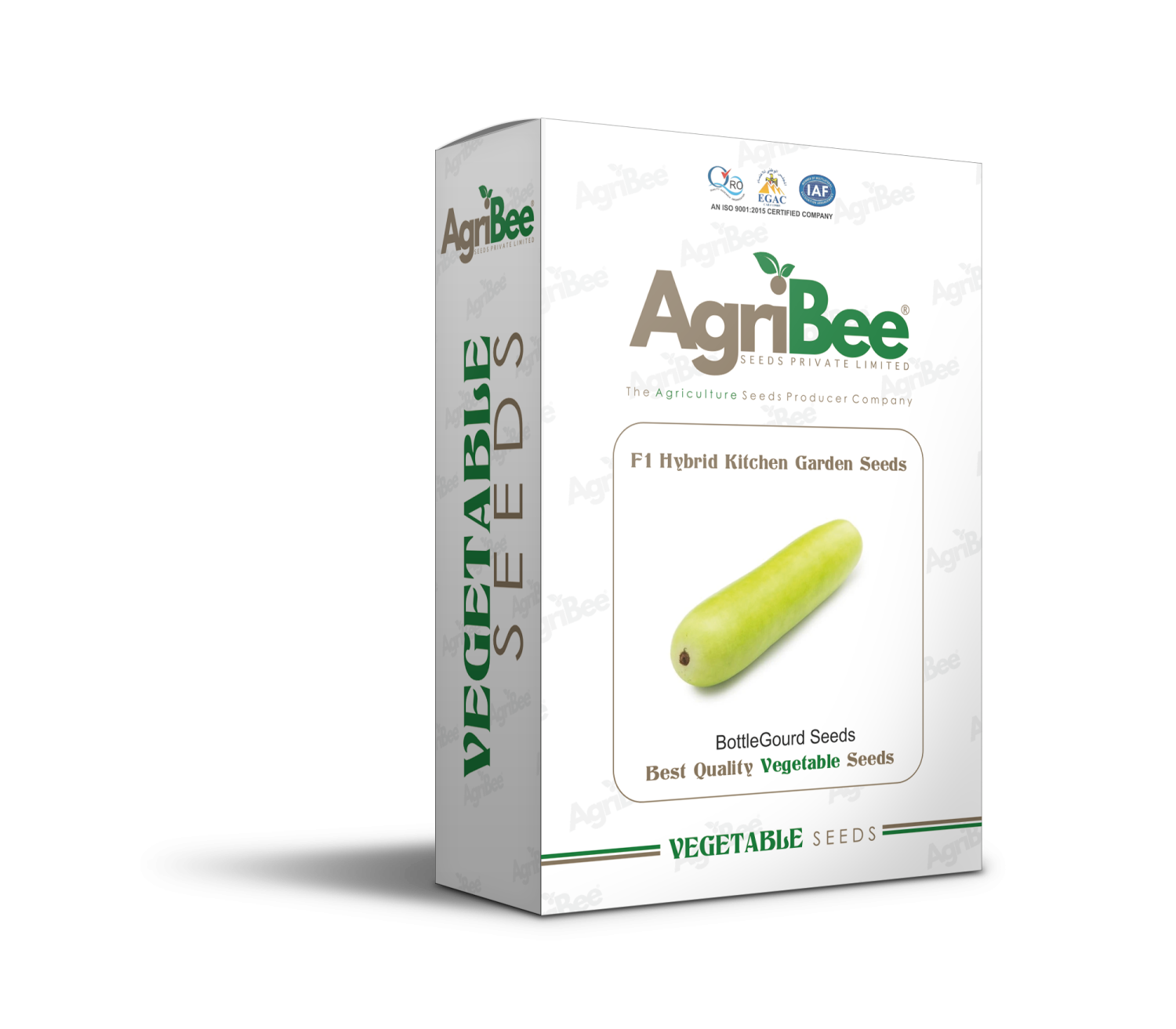 AgriBee F1 Hybrid BottleGourd Seeds (Kitchen Garden Seeds) pack of 10