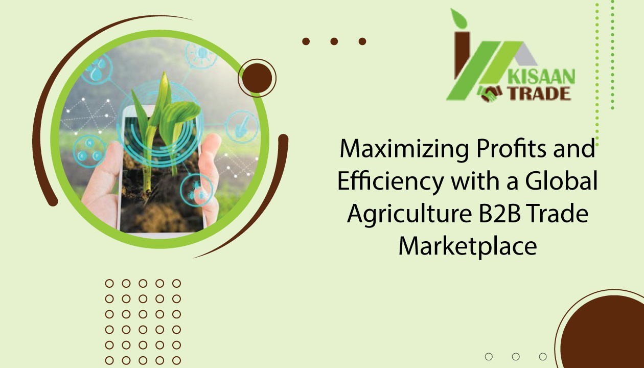 Maximising Profits and Efficiency with a Global Agriculture B2B Trade Marketplace Maximising Profits and Efficiency with a Global Agriculture B2B Trade Marketplace
