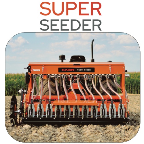 Gahir Super Seeder | Rotary Tiller & Seed Planter