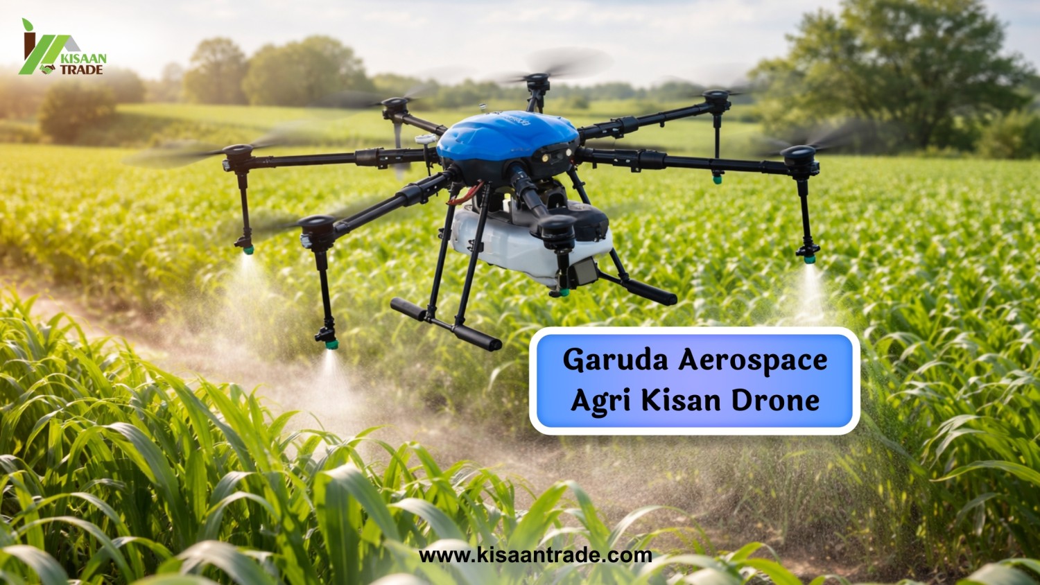How Useful Are Garuda Aerospace Agri Kisan Drones for Farmers?