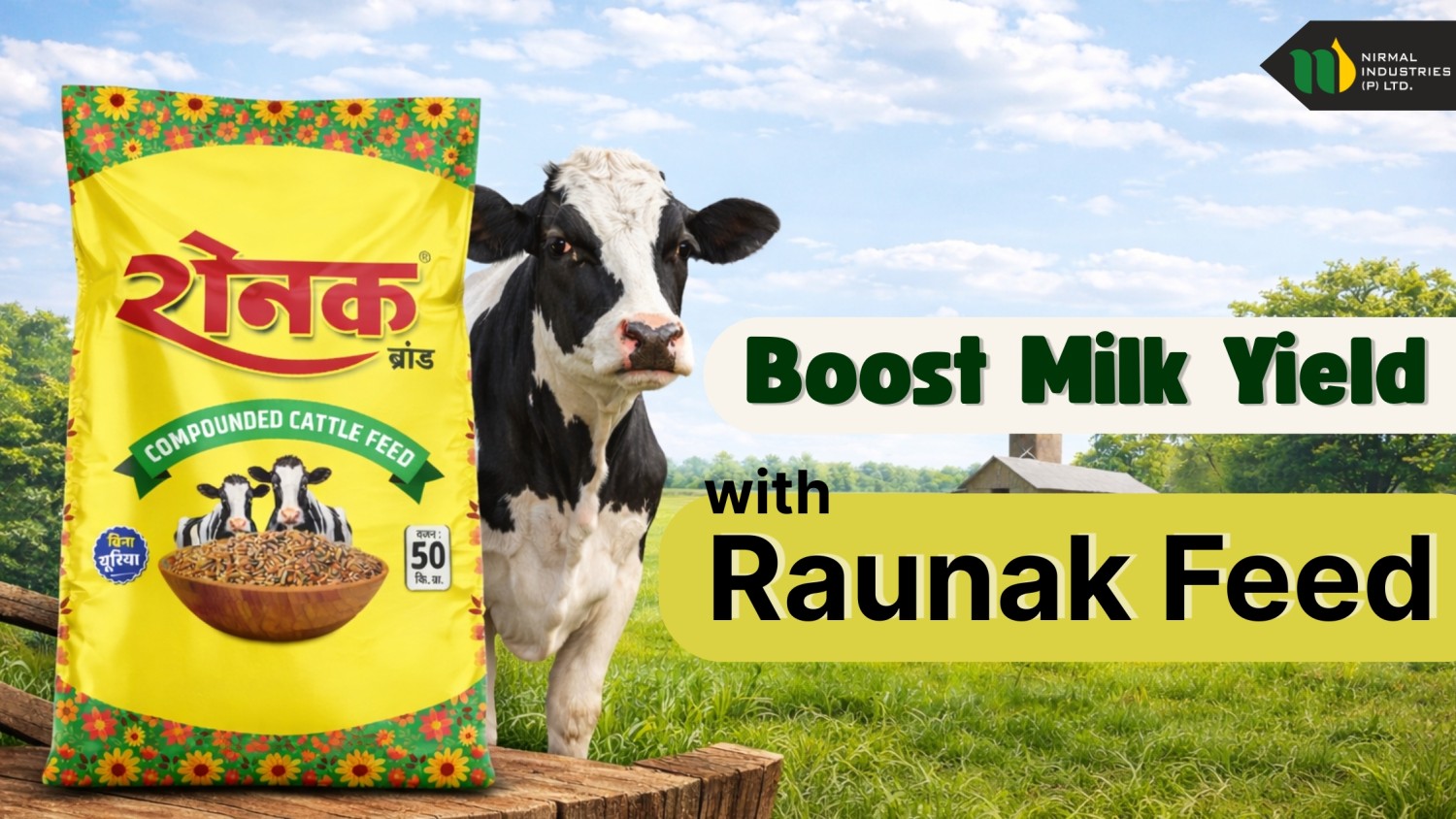 How Raunak Premium Compounded Feed Helps Improve Milk Yield and Animal Health