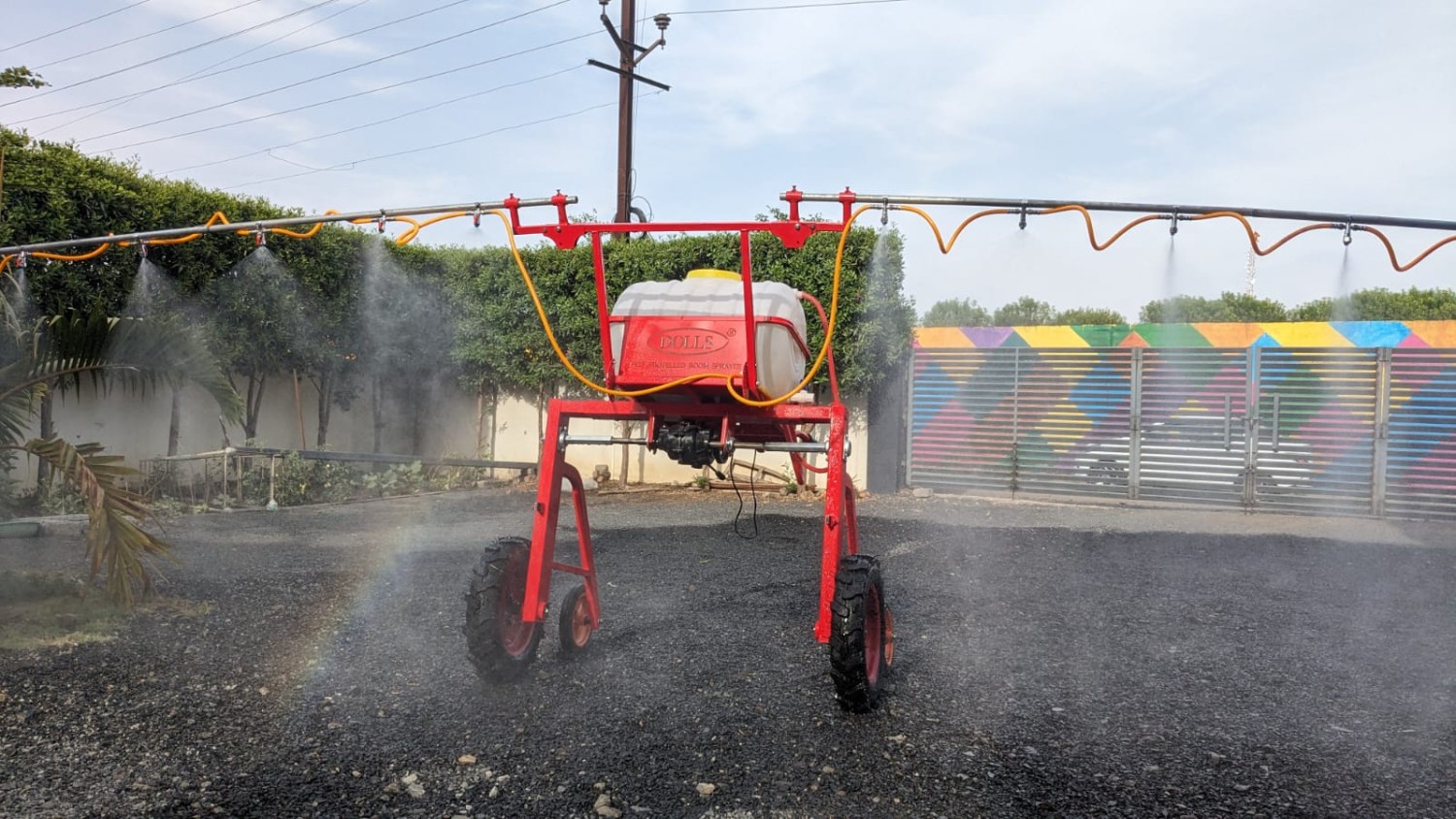 Vegetable Boom Sprayer