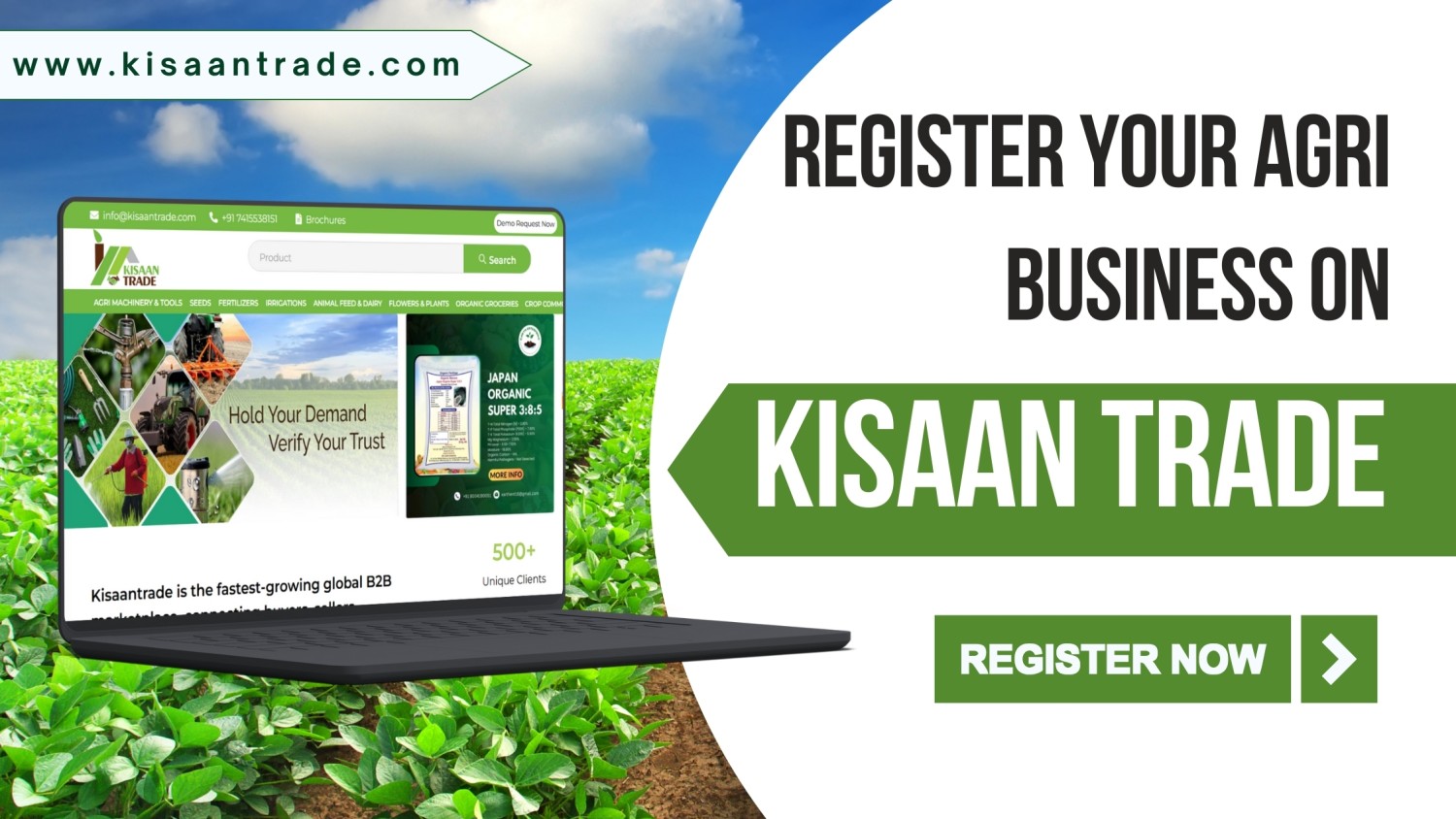 Step-by-Step Guide: How to Register Your Agri Company on KisaanTrade