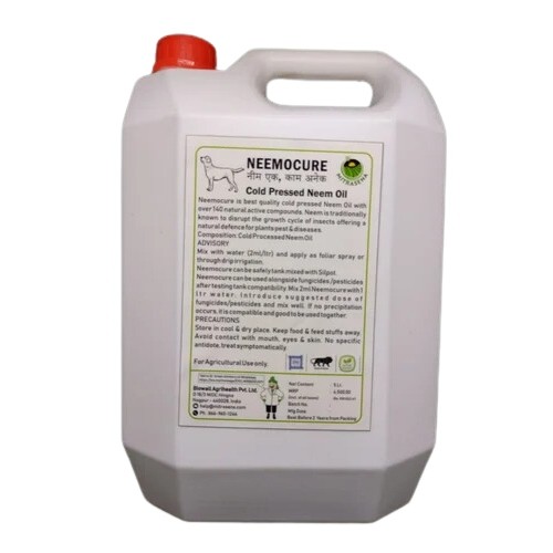 Neemocure 5 liter | Cold Pressed Neem Oil for Natural Pest Control