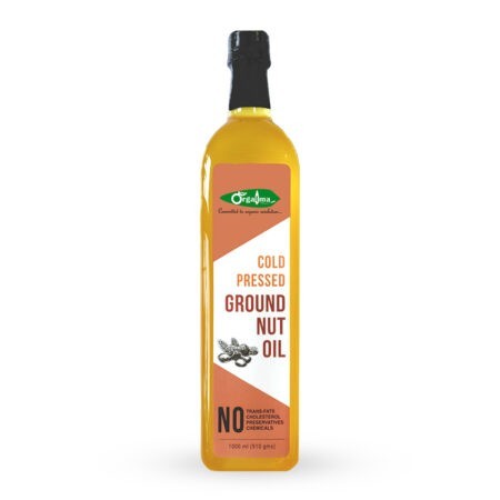 Cold Pressed Groundnut Oil (Gold)