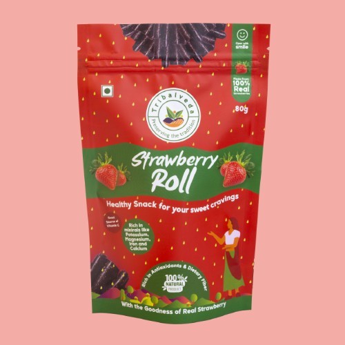 Tribalveda Strawberry Rolls