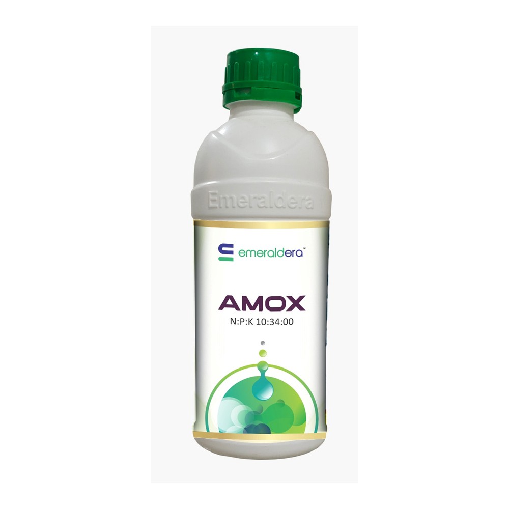 Amox 10:34:00 Liquid Fertilizer – Ammonium Polyphosphate High Phosphorus Fertilizer for Root Development