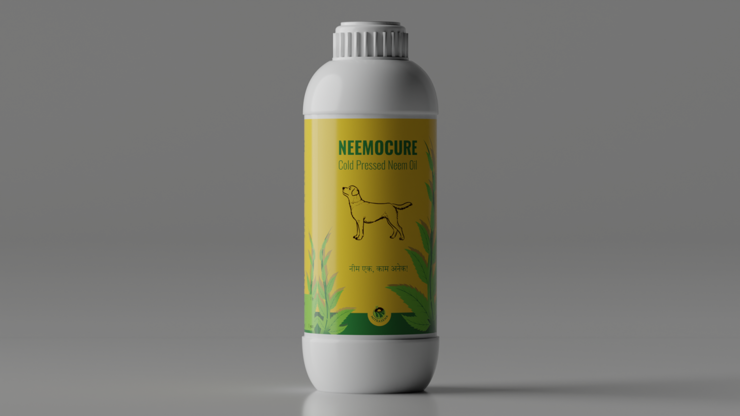 Neemocure - 1 Ltr | Cold Pressed Neem Oil