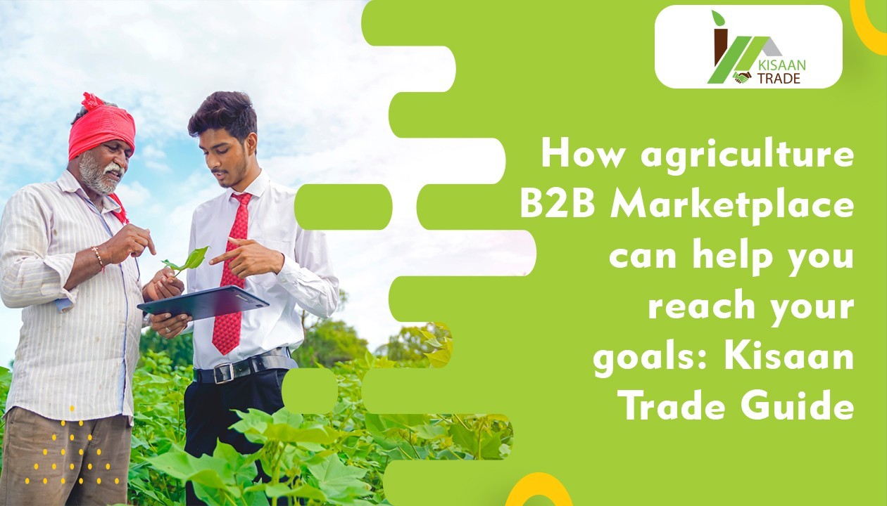 How agriculture's B2B marketplace can help you reach your goals: Kisaan Trade Guide