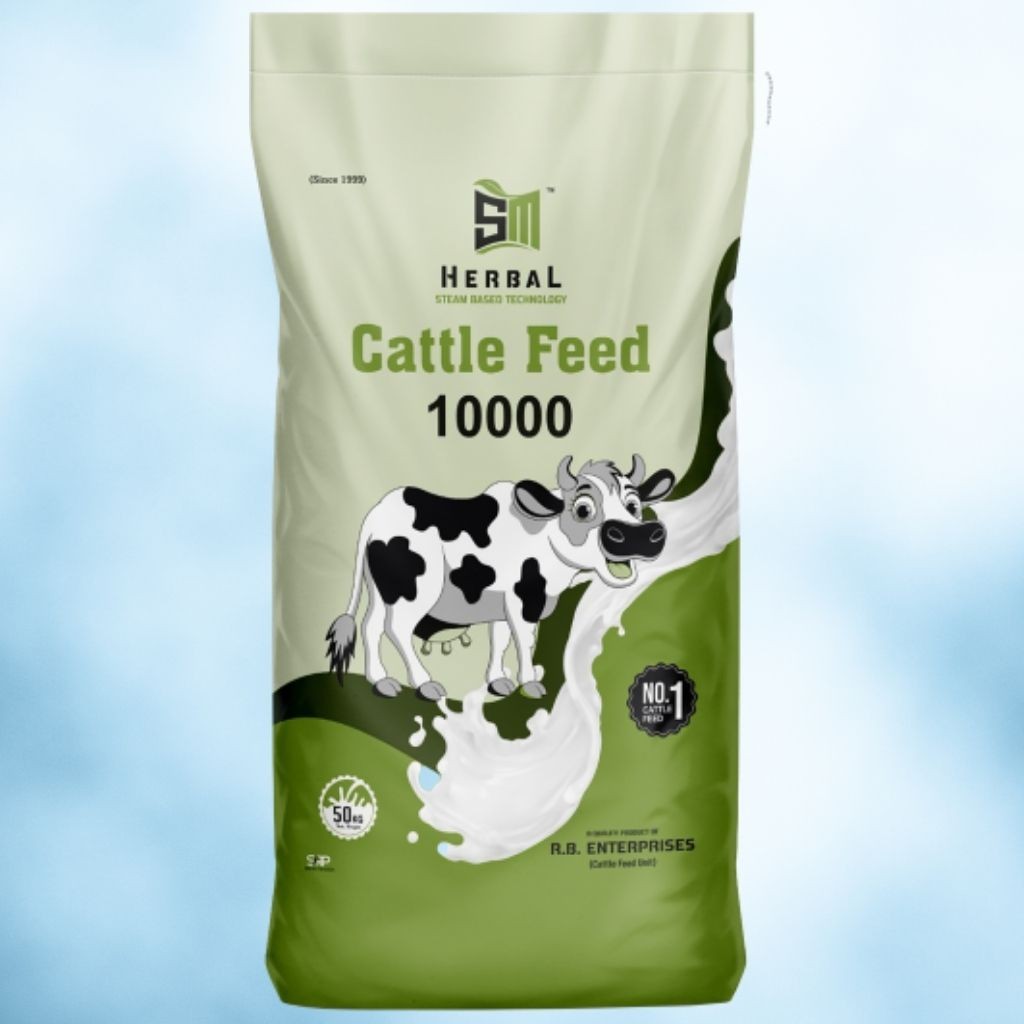 SM 10000 Fat Plus Feed | Herbal High Yield Dairy Feed